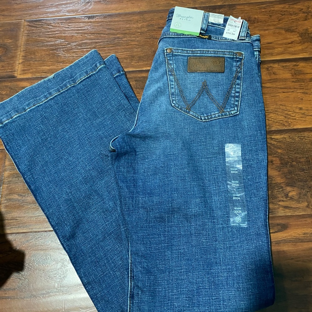 Wrangler retro flared jeans